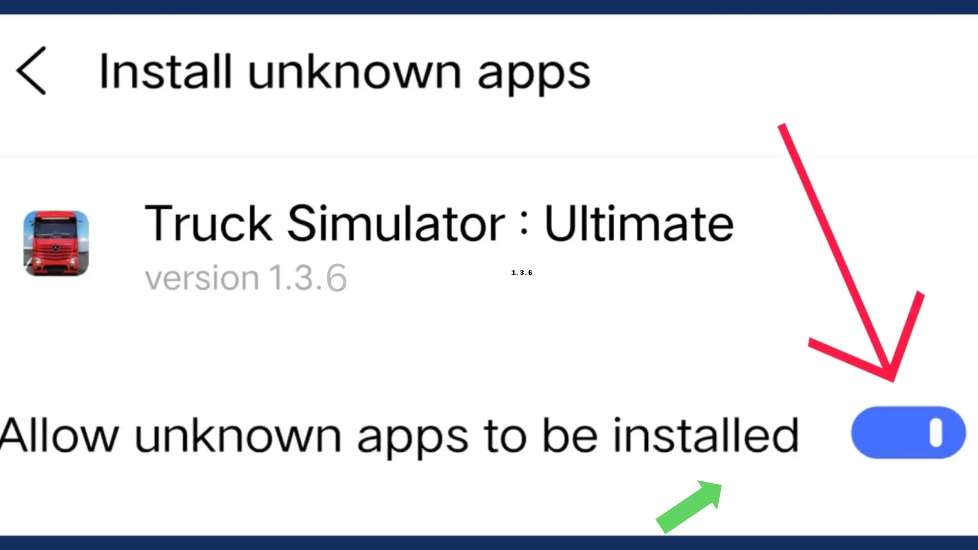 enable unknown sources